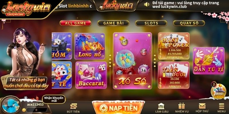 Các thông tin cần lưu ý khi nạp tiền Luckywin 